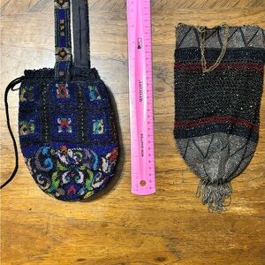 Vintage Beaded Women's Bags - Multicolor